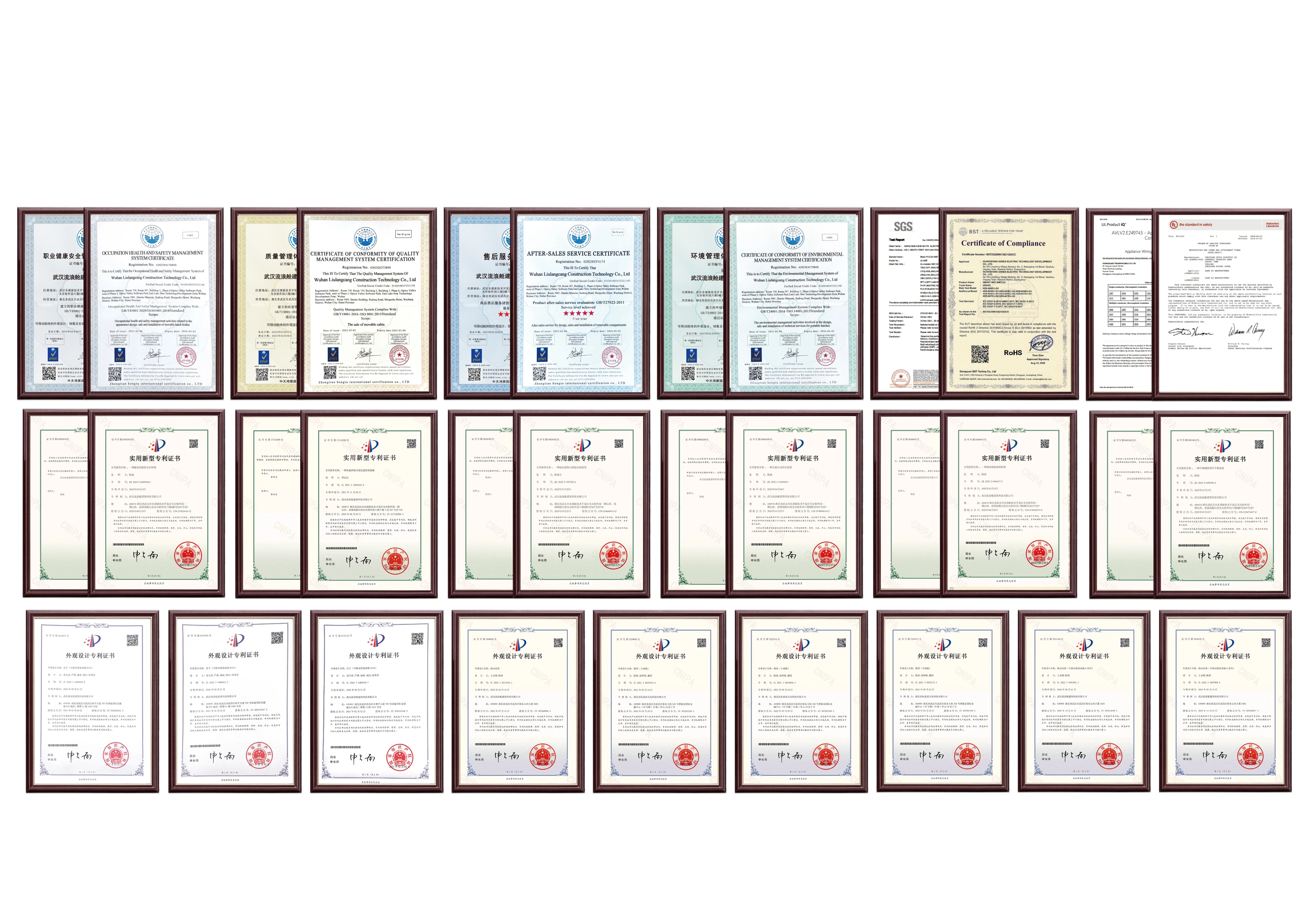 Certificates and quality overview